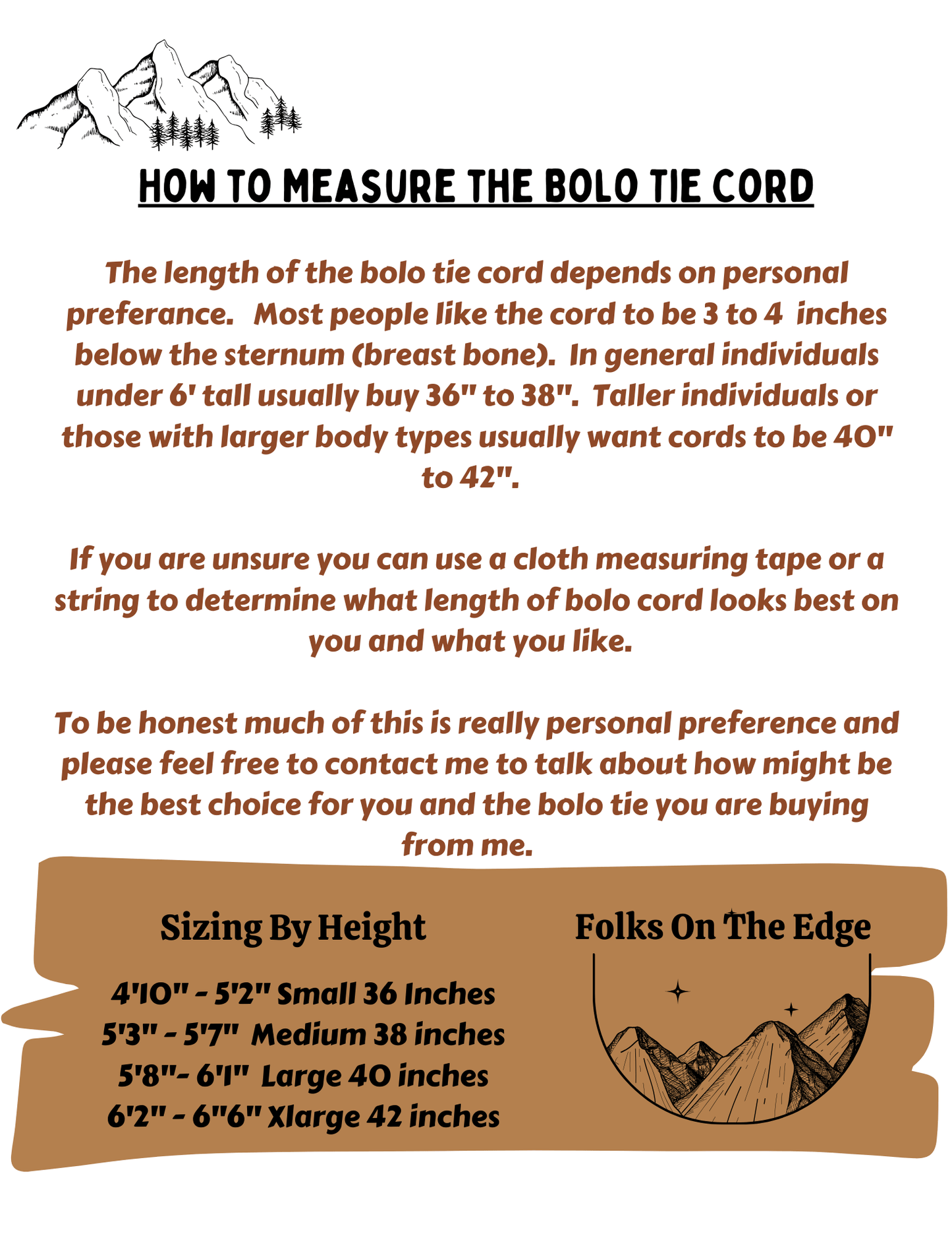 Reserved Yellowstone Bolo Tie For Wedding - Folks On The Edge