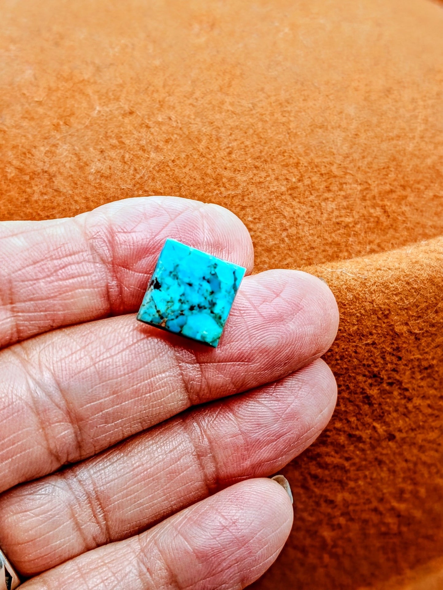 Kingman Turquoise Cowboy Hat Pin or Tie Tack - Folks On The Edge